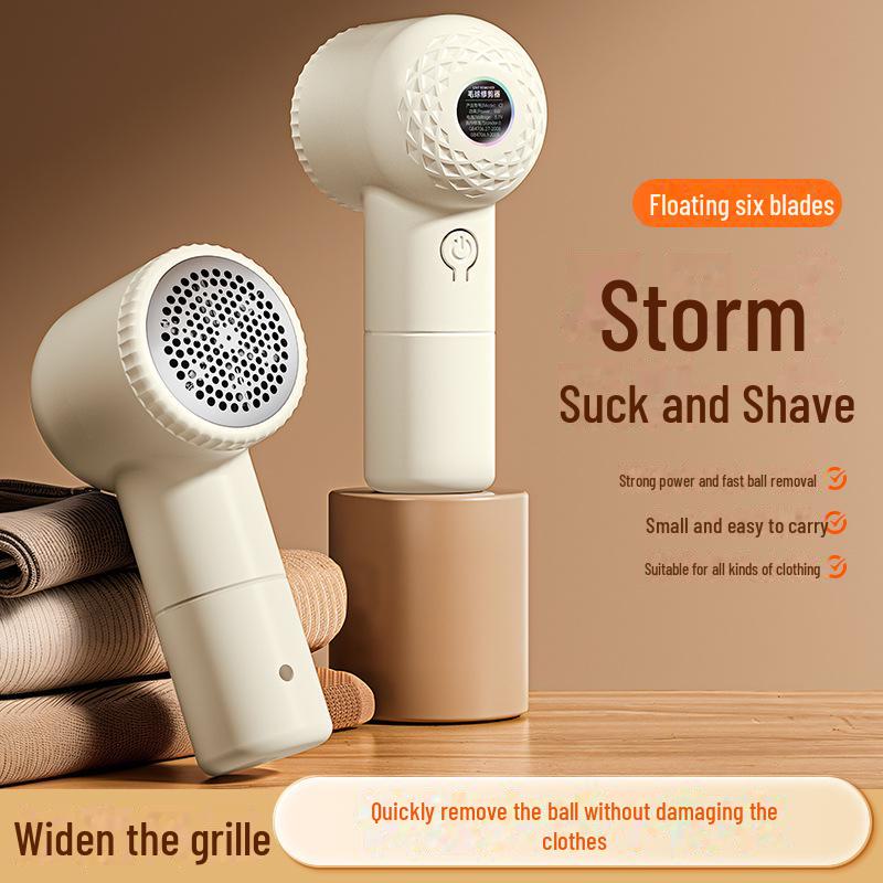 Rechargeable Sweater & Fabric Shaver - Lint & Hair Ball Remover for Household Use