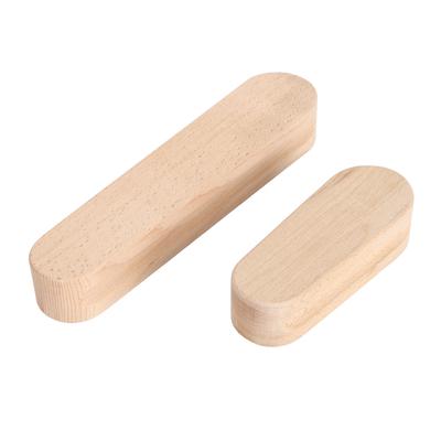2pcs Beech Wood Tailors Clapper Quilters Clapper Hard Wood Tailors Clapper for Steam Iron for