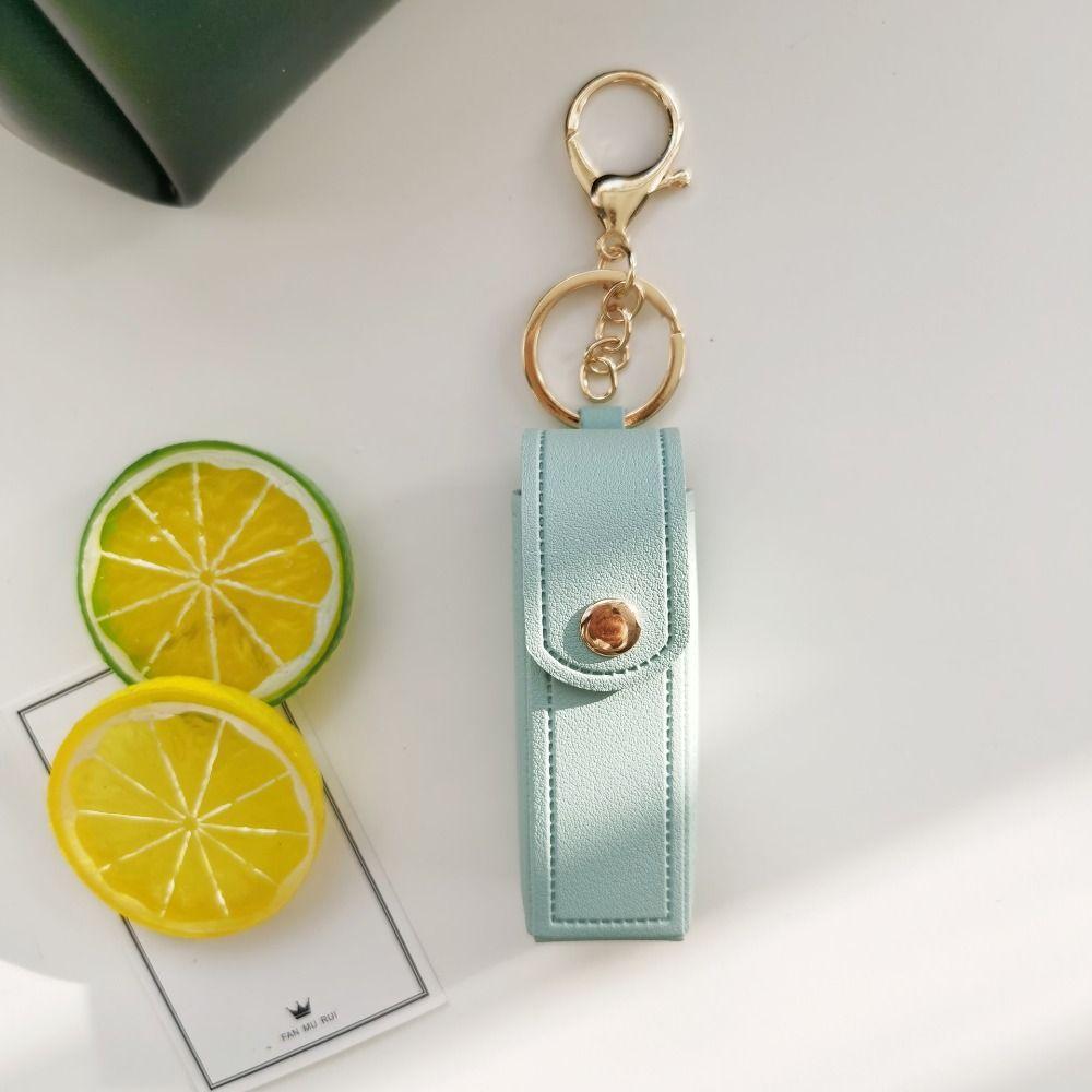 Lipstick Storage Box Mini Cosmetic Bag Makeup Bag Key Chain Portable Lipstick Bag Lipstick Storage