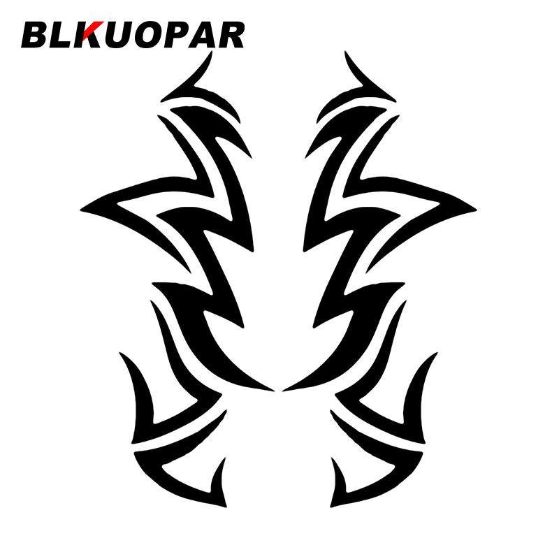 BLKUOPAR for Tribal Flame Car Stickers Scratch-Proof Creative Decals Car Accessories Simple Motorcycle Helmet Decor DIY