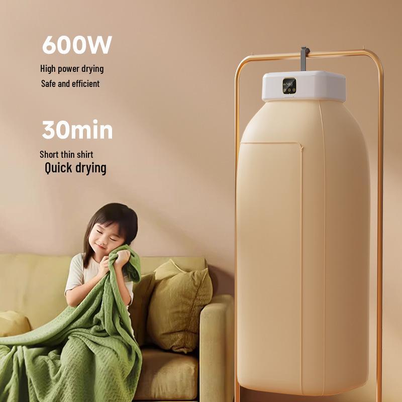 Compact Folding Clothes & Shoe Dryer for Dorms and Homes