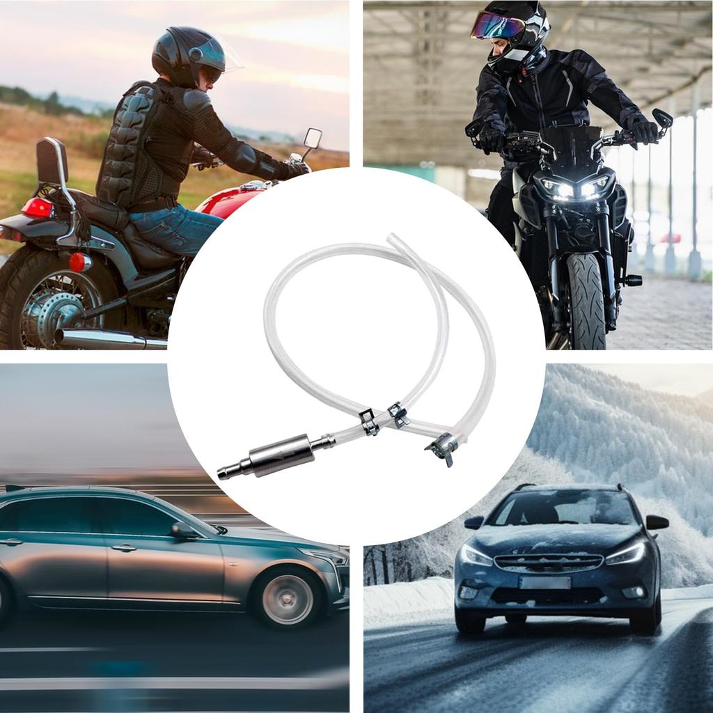 Motorcycle Brake Bleeder Tool - Motorcycle Brake Bleed Hose | Long Life, Clutch Connected Exhaust Tube for Electric Vehicles