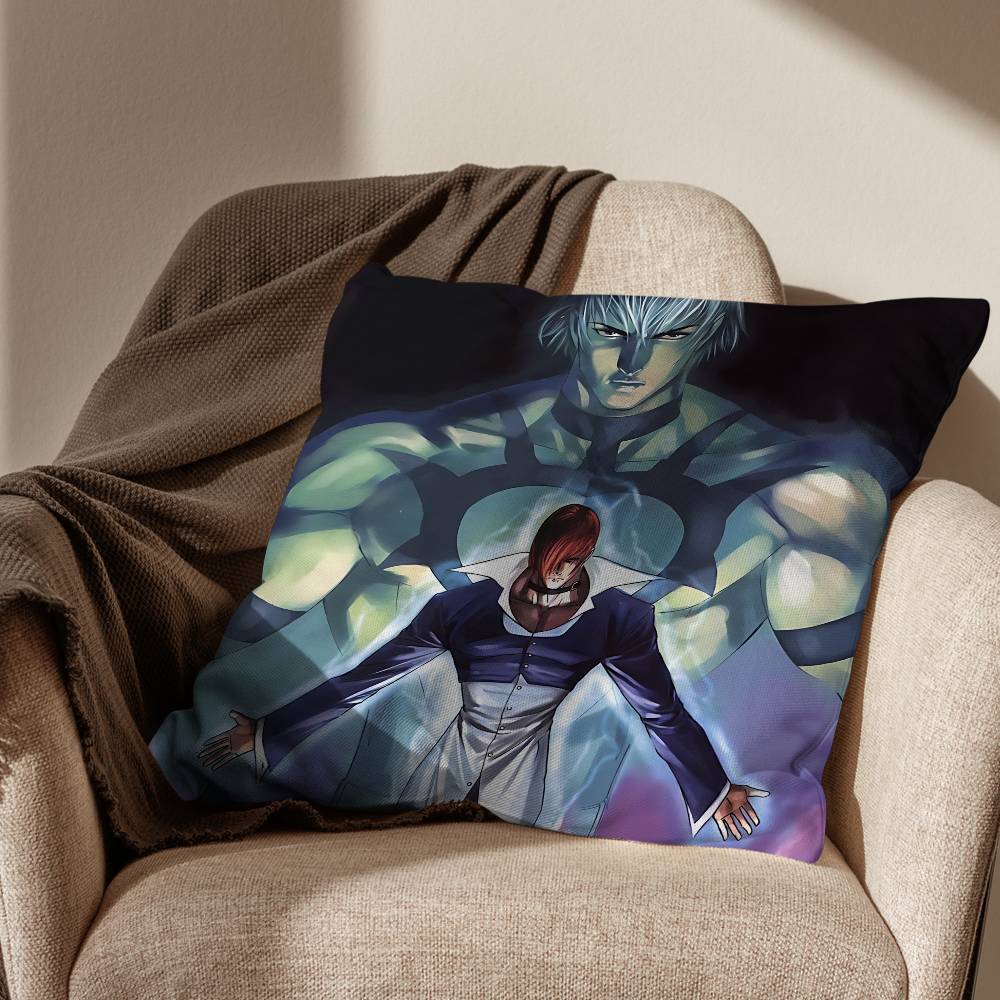 Mai Shiranui KOF Iori Yagami Cushion Cover Suitable For Sofa Car Bedroom Office Cushions Decorative Pillow Case