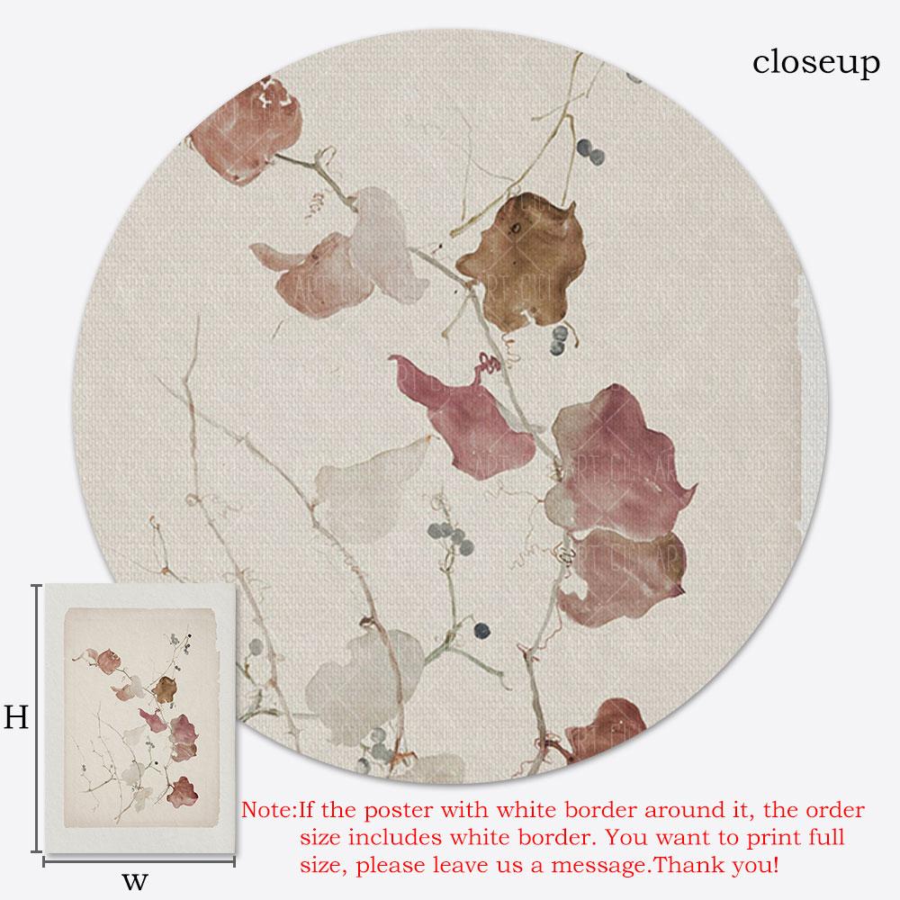 Vintage Neutral Tone Poster Watercolor Sketches Art Print French Country Canvas Oil Painting Wall Picture Living Room Home Decor