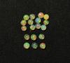 natural Excellent Quality Ethiopian Opal Round Cabochon Loose Gemstone Lot 20 Pcs 7 MM Opal Cabochon Gemstone For Jewelry Making