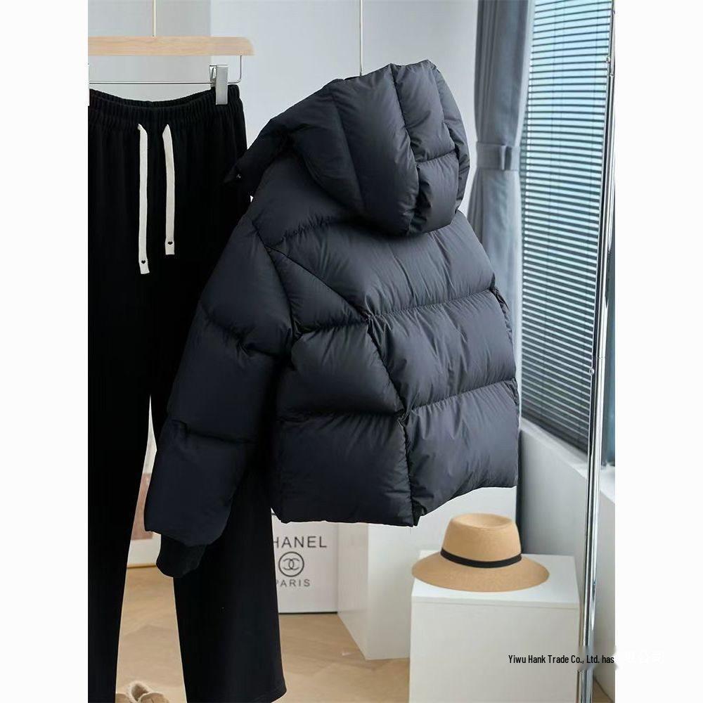 Women's 2025 Winter Short Loose Down Jacket - Korean Style Thick Coat