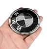 For BMW X1 X3 X5 G01 G20 G21 G30 F10 F11 F20 F01 F30 sticker 7Pcs Car Front Badge Rear Sticker Center Caps Steering Wheel Emblem