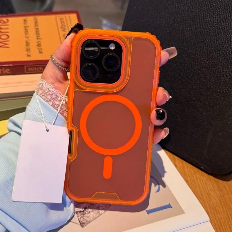 

Matte Wireless Charging Magsafe Phone Case For For Iphone 11 12 13 14 15 16 Plus Magnetic Shockproof Bumper Cases Cover For iPhone 14 Plus