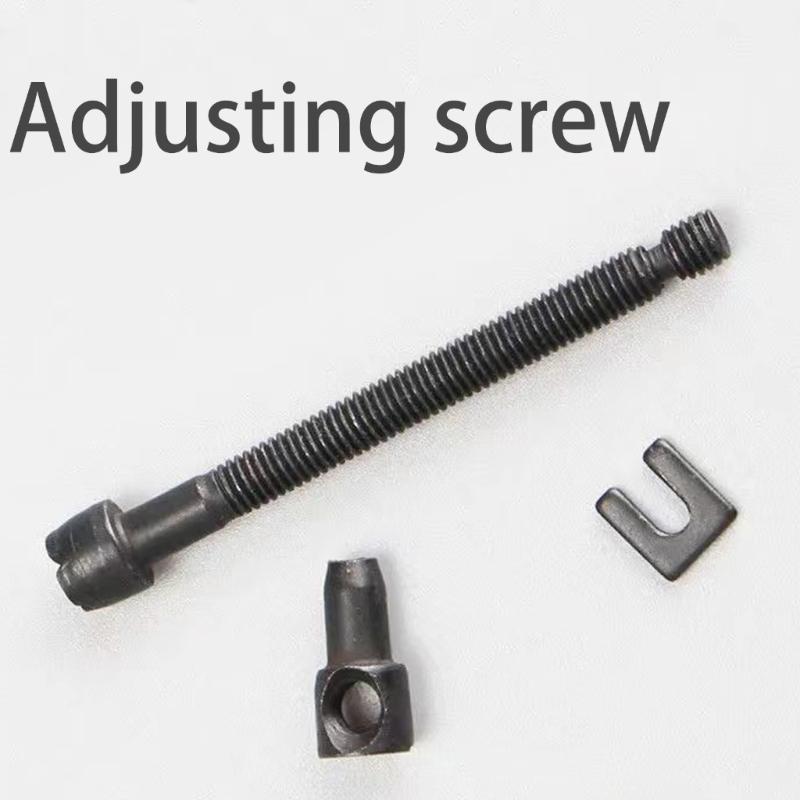 Durability Carbon Steel Tension Chain Adjusting Screw Compatible for 45CC 52CC 58CC Chainsaws Secure Chain Tightening