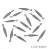 10-50pcs 10 Styles Metal Zinc Alloy Leaves Charms Fit Jewelry Pendant Charms Makings