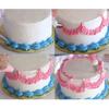 23pcs Icing Piping Nozzles Practice Drawings Board Cake Pastry Beginner Practice Paper Fondant Decorating Accessories