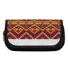 Pen Case Double Layer 300D Polyester Smooth Metal Zipper with Two Storage Layers for Pens Stationery Accessories for Office School