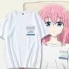 Unisex Anime BOCHI THE ROCK! Print Women Tshirt Unisex Comic Cos Summer Kawaii Unisex's Casual Short Sleeve Top Women Clothing