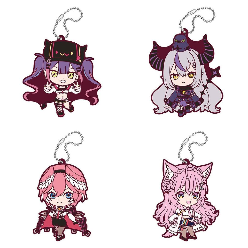 Hololive Capsule Rubber Mascot Collection Set of Vol.4 [Complete 8]