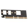 SSD Adapter Card PCI‑E 3.0 X4 X8 X16 to NVME M.2 NVMe Expansion Card M.2 M Key for M.2 of NVME Protocol