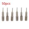 50Pcs/set Pin Punch Metal Hand Watch Repair Tools Pin Punch Adjust Watch Tool 0.8-3mm Bracelet Pin Link Remover Watchmaker