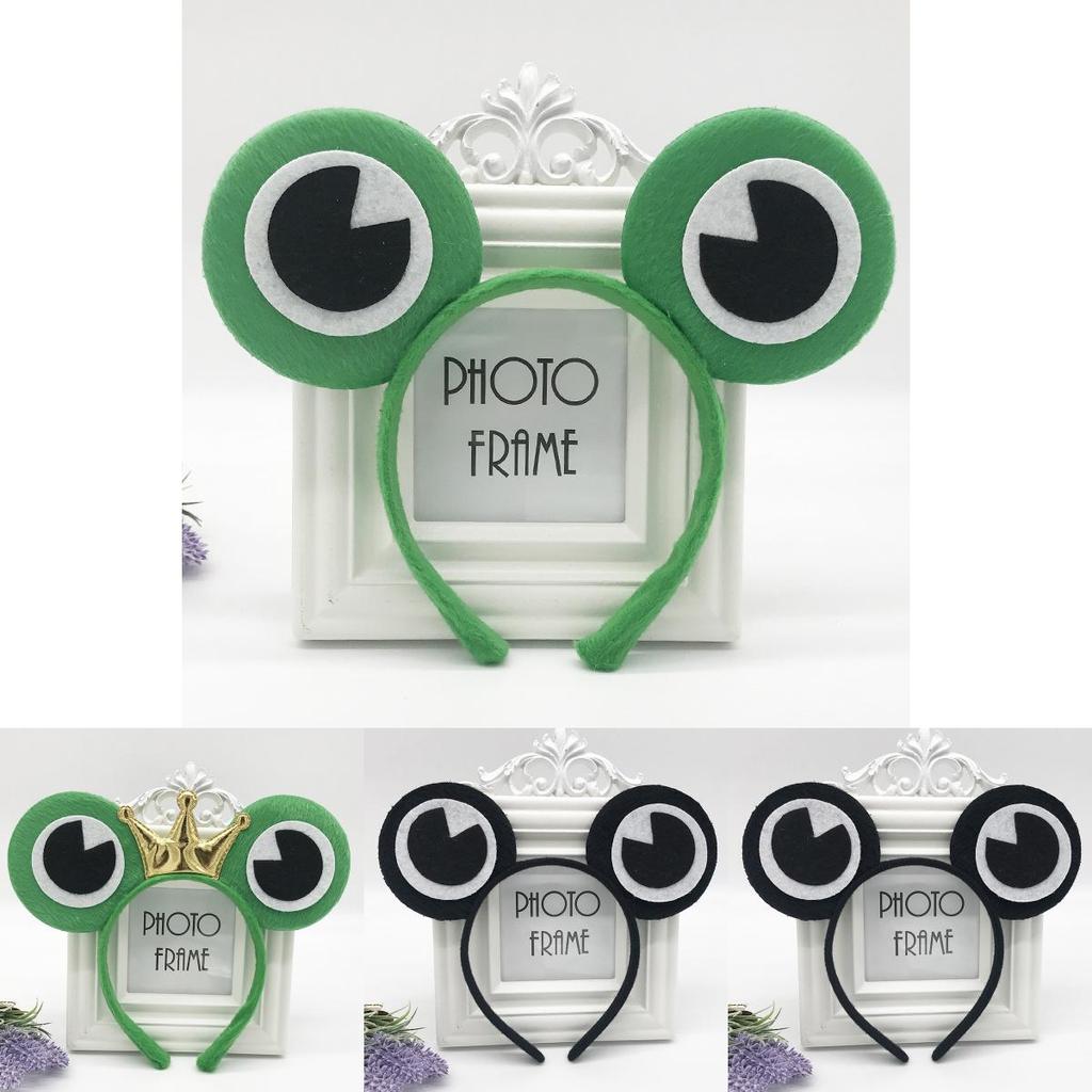 Frog Series Headband Kids Party Headgear Handmade For Childrens Dress Up And Stage Shows