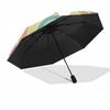 Reiseregenschirm mit Capybara-Motiv - 8 Rippen, Automatisches Öffnen und Schließen, Tragbares faltbares Design, Kompakter und stilvoller Schirm für unterwegs