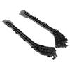 5257547020 Left and Right Rear Bumper Support Brackets, Plastic Pair for Rear Mount Replacement and Bumper Alignment Repair Service, Rear Side
