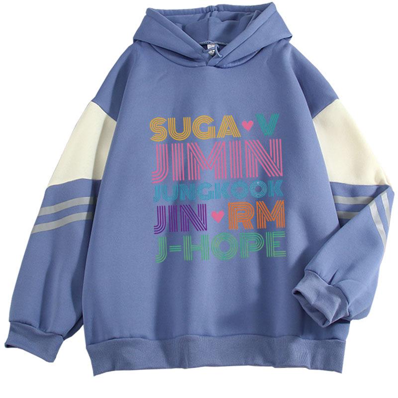 JIMIN JUNG KOOK J-HOPE JIN SUGA V RM Hoodies Sweatshirts Men/Women Fashion Kpop Hoodie JIMIN Clothes