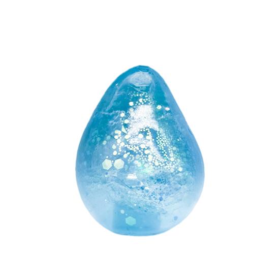 

Прозрачная игрушка-пищалка в форме капли воды для снятия тревоги, сенсорная игрушка со стразами, медленно поднимающаяся игрушка-антистресс, подарок для студентов и офисных работников