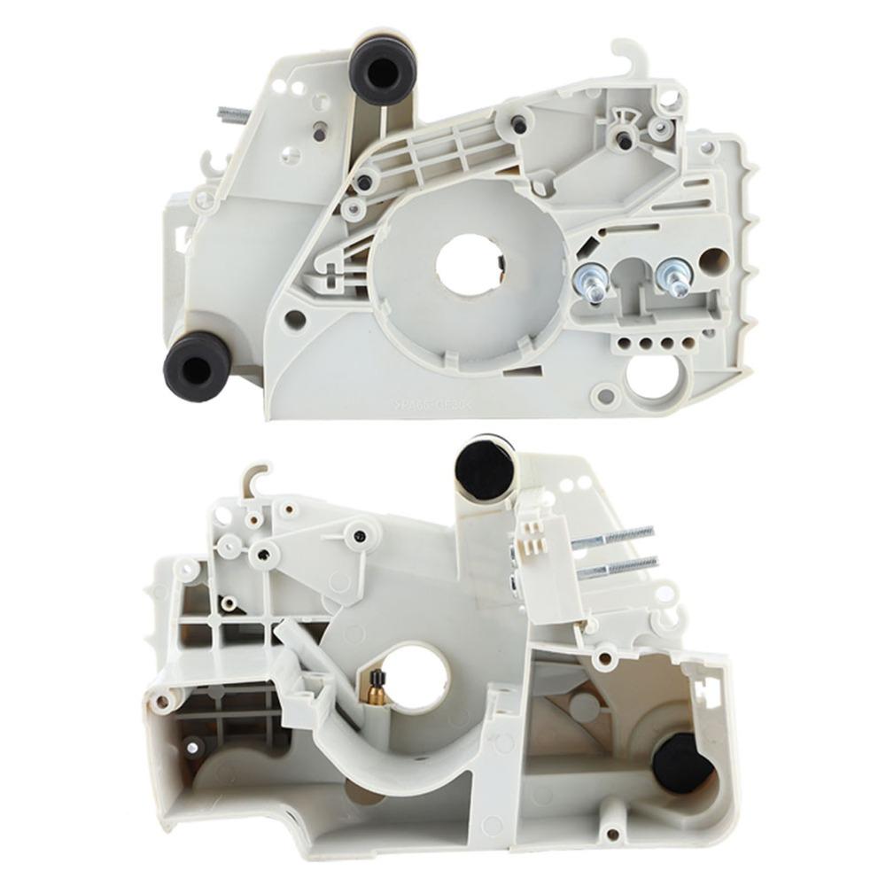 Compact Crankcase Housing Assembly White Engine Housing Cover for Stihl MS170 MS180