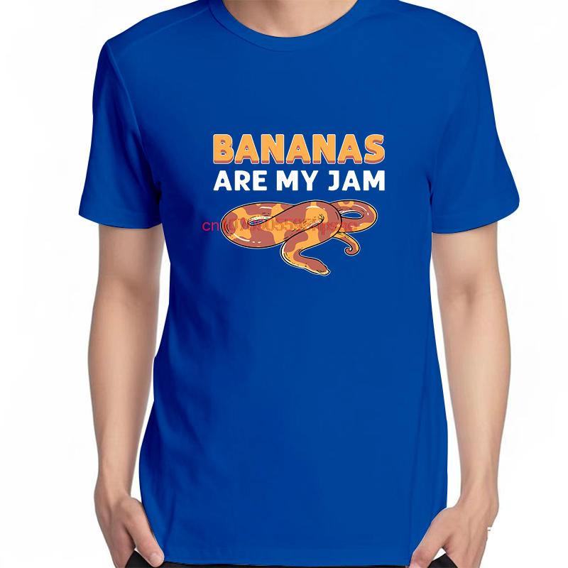 Bananas Are My Jam Fashion Graphic T Shirts Summer Cotton Short Sleeve Tshirts Unisex Streetwear Breathable Printing T Shirt