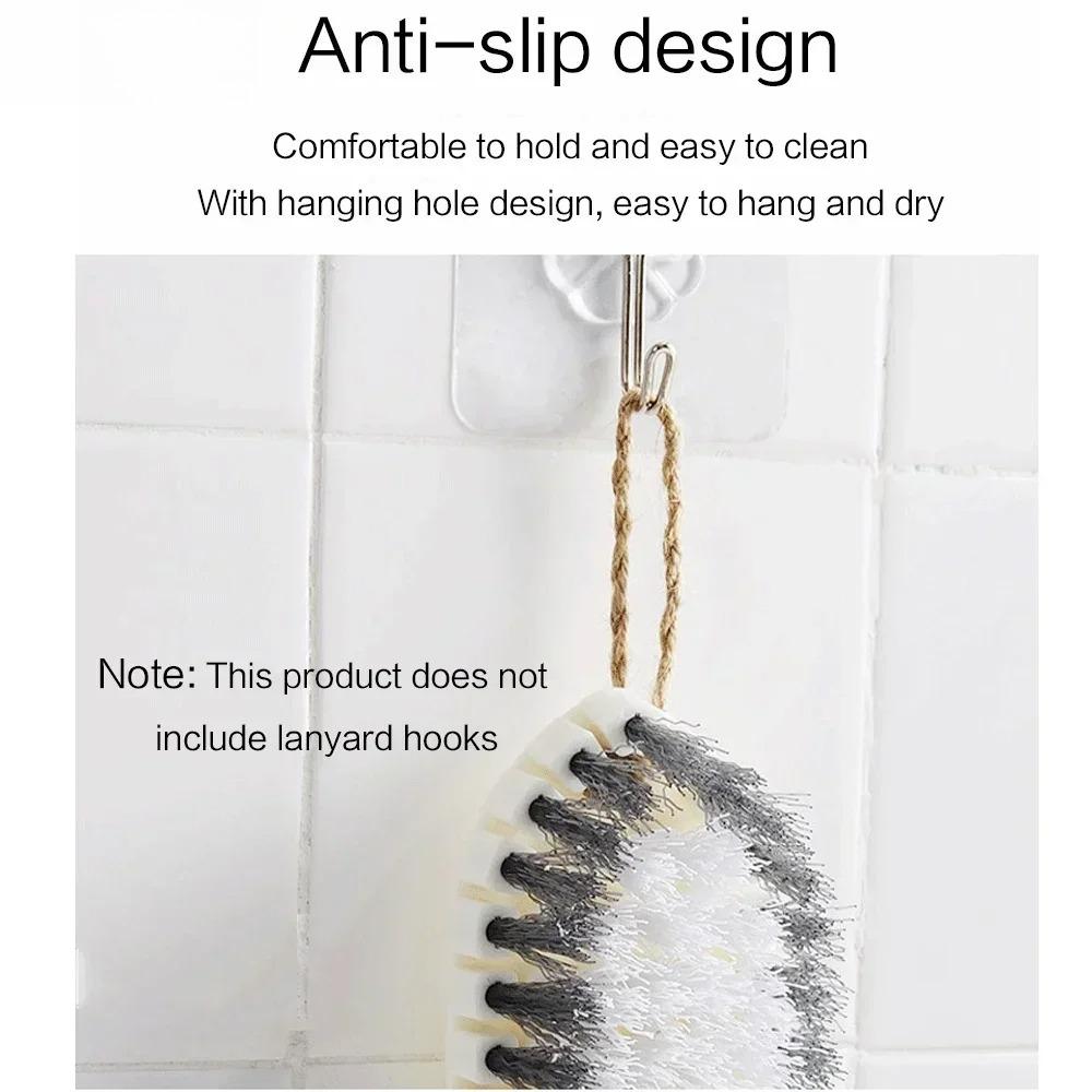 Multifunctional Laundry Bath Brush Kitchen Cleaner Floor Scrub Brush Brush for No Dead Space Bathtub Cleaning Tool