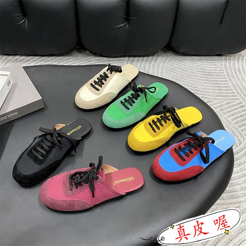 Mixed Color All Match Women Sneakers Flat Heel Walking Shoes Casual Trainers Female Runway Daily Sport Shoes For Girls