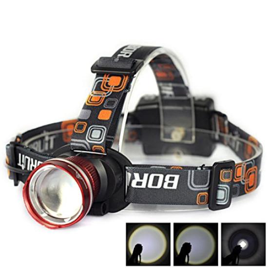 BORUIT LED Headlamp (Red)