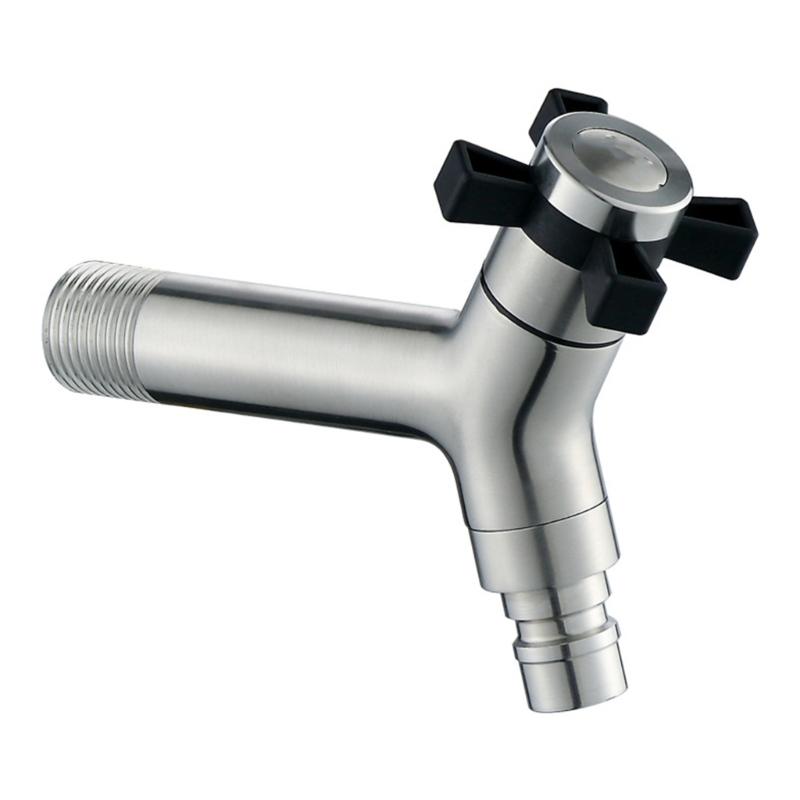Strong Steel Laundry Faucet Quick Connection Valves Easy Setups Modern Styles Fast Open Valves for Washing Machine