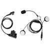 7.1mm Helmet Headset Bilateral Motorcycle Earpiece with U94 PTT for Hytera PD‑780 PD‑785 PD‑788