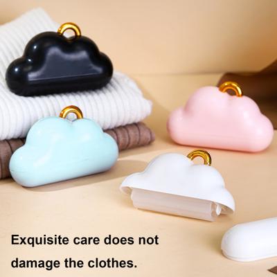 Rouleau à peluches Forme Nuage Réutilisable Collant Anti-poils d'animaux avec Cordon Facile à Laver Anti-poussière Canapés Lits Rouleau à peluches
