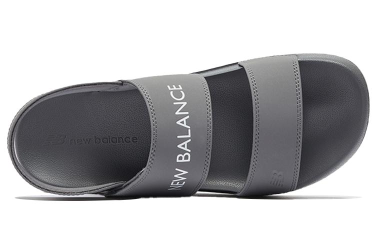 New Balance Nclay Series Minimalistic Unisex Dark Grey Sandals SUFNCLAO