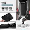 SHAOHAO Rubber Door Pocket Mats for New Toyota Roomy/Tank M900A/M910A Models, Roomy/Tank M900S/M910S Models, Interior Rubber Mats with Anti-Slip, Nois