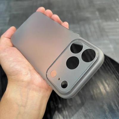 Ultra tenký měkký TPU kryt na telefon pro iPhone 17 Air 16 15 13 12 Mini 17 Pro XS Max XR X Štíhlý matný průsvitný silikonový zadní kryt