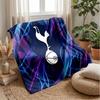 Tottenham Hotspur Themen-Decke Weiche Flanell-Decke Plüsch-Überwurf Gemütliche Sofa-Bett-Decke für Heimdekoration