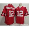 Mens Ohio State Buckeyes Rugby Jersey Training Shirt Cotton Blend Embroidered Football Uniform College Team Practice