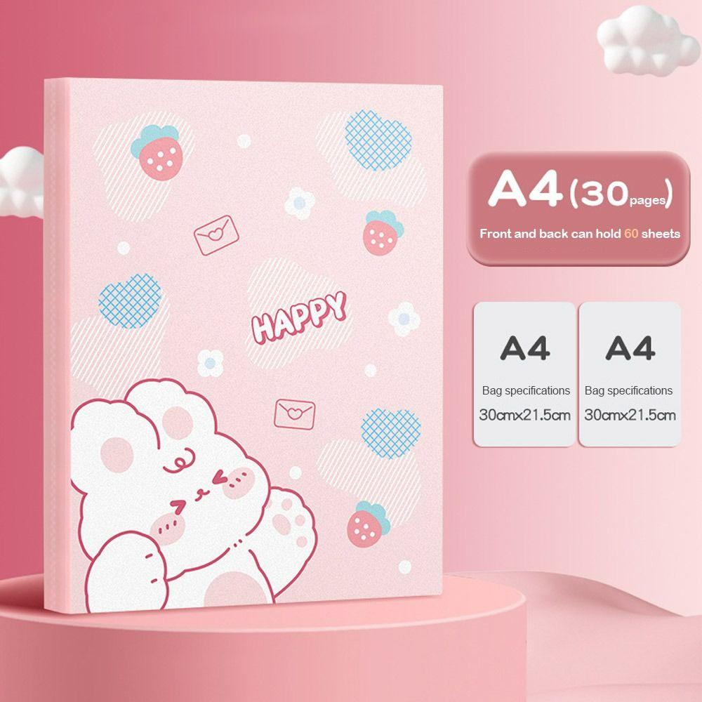 Plast Arkiv Bag Gjennomsiktig Bag Fil Oppbevaringspose Vanntett Arkiv Mappe Arkiv