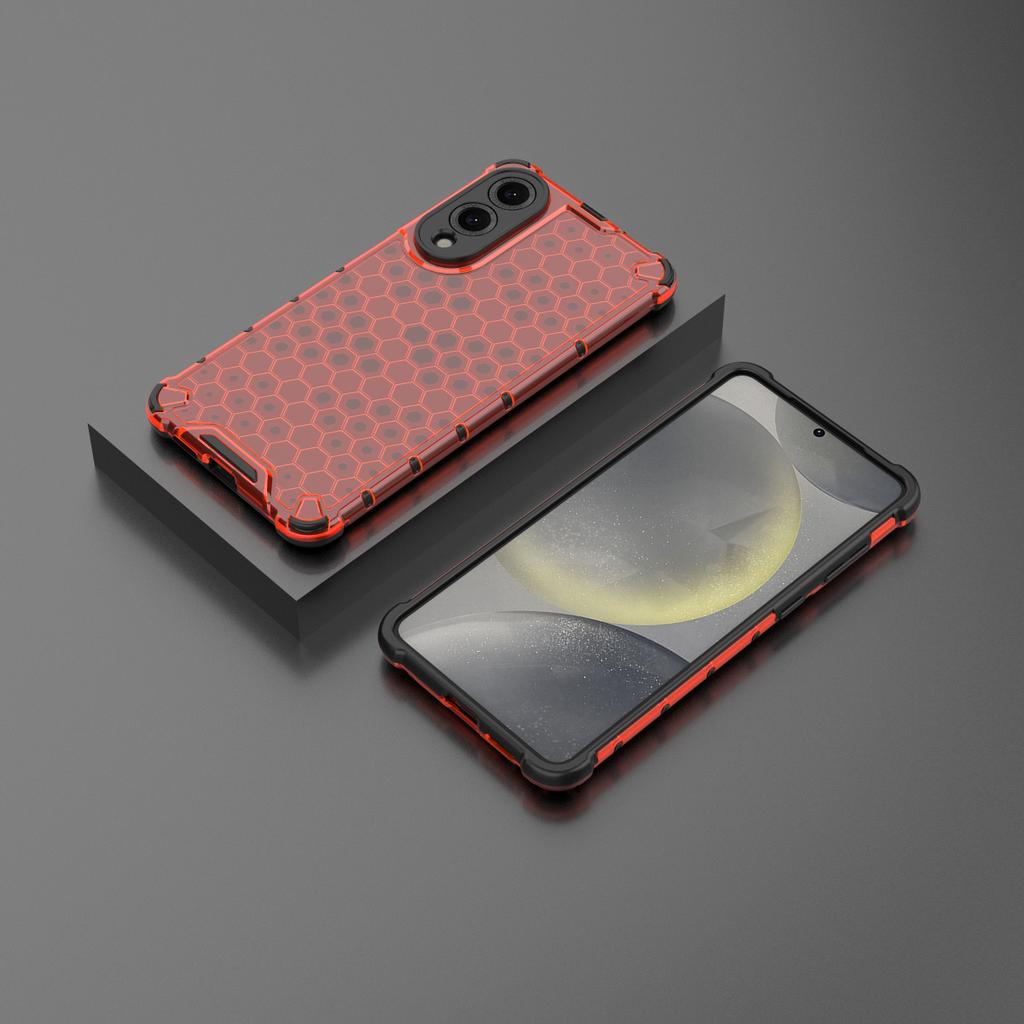Honeycomb Military Shockproof Armor Case for Samsung S25 Edge S24 S23 FE S22 Plus Ultra A56 A36 26 A16 A55 A35 A25 A15 M35 Cover
