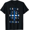 Greek Flag Orthodox Christian IC XC NI KA Christogram TShirt Short Sleeve Casual 100 Cotton Shirt
