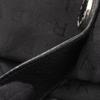 Used BVLGARI Logo Mania Tote Bag Canvas Leather Black Used Women