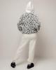 Women's Leopard Suit 30111 White Jacket Pants