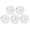 5Pcs Servo Horn Aluminum Alloy High Strength Light Duty Four M4 Threaded Holes 24 Tooth Spline Hub