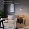 Nordic Wrought Iron Floor Lamp: Modern, Simple Design for Living Room, Bedroom, and Bedside Illumination.