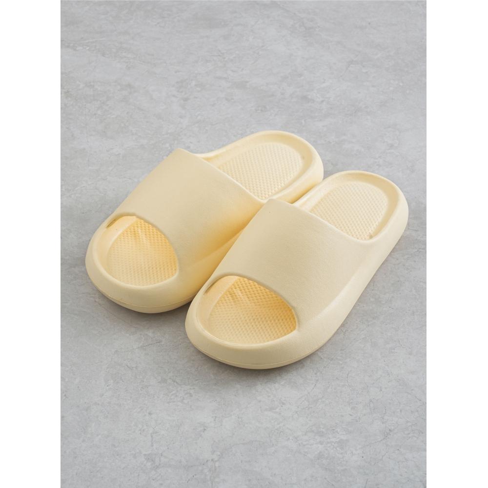 Daiso Eva Weiche Kissen Hausschuhe Ca.. 240 Mm   Gelb