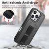 For iPhone 16 Pro Magnetic Case CASENEO Wristband PU Leather + PC Shockproof Phone Cover