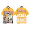 Summer New Trend Rock Street Hip Hop Retro Print Comfortable Versatile Casual T-shirt