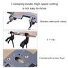 Aluminum Alloy Edges Trimming Tool For Woodworking, Floor, Window, Smooth Finishing On Furniture, Quick & Easy Operation