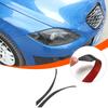 For SEAT Leon Mk2 1P 2008-2012 Soft Carbon Fibre Car Central Control Gear Shift Air Outlet Panel Trim Sticker Car Accessories F6